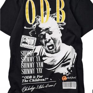 ODB Black Graphic T-Shirt size medium
